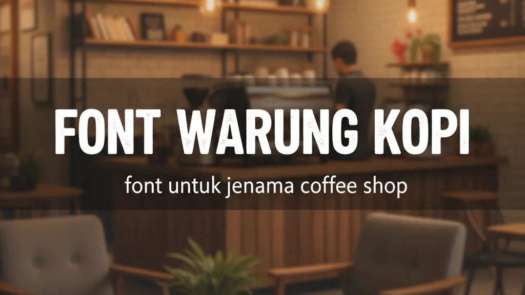 5 Rekomendasi Font yang Cocok untuk Coffee Shop