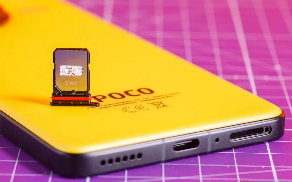 Slot SIM dan Konektivitas Poco F7 Ultra